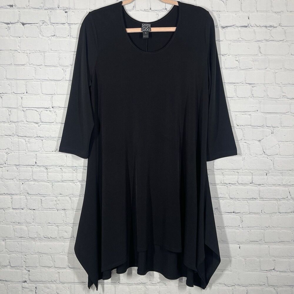 Clara Sun Woo Black Mini Dress